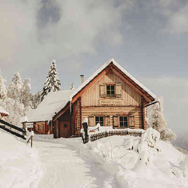 Hüttendorf Winter